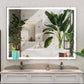 48x36 inch LED Bathroom Vanity Mirror Wall Mounted Adjustable White/Warm/Natural Lights Anti-Fog Touch Switch with Memory Modern Smart Large Bathroom Mirrors