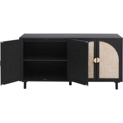 4 Door Cabinet, Suitable for Bedroom, Living Room, Study