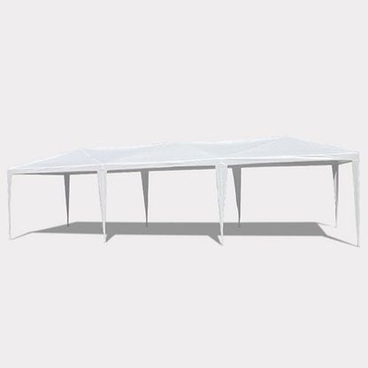 10x30' Wedding Party Canopy Tent Outdoor Gazebo with 5 Removable Sidewalls