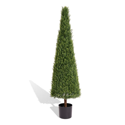 Tree Artificial Boxwood Topiary Tree Plant Potted Trees Decorations For Indoor Living Room Outdoor 150cm 1pcs/set