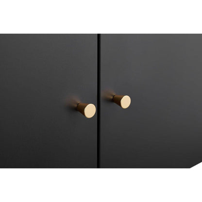 Office furniture Copier Cabinet BLACK 2 door steel copier stand mobile pedestal file Printer Stand