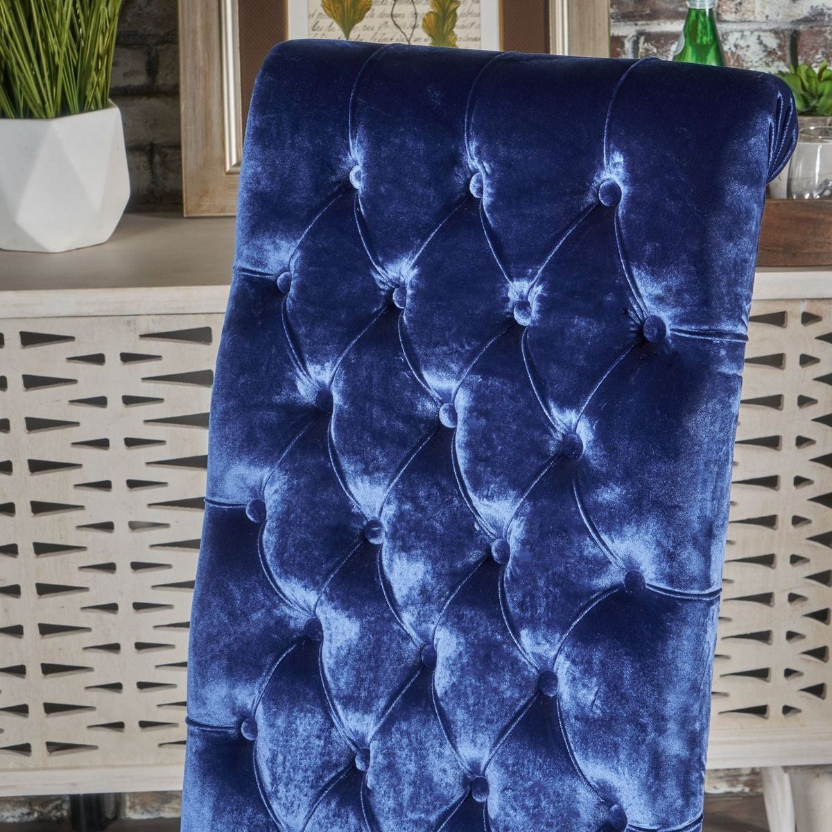 GEORGE HI-BACK KD DINING CHAIR