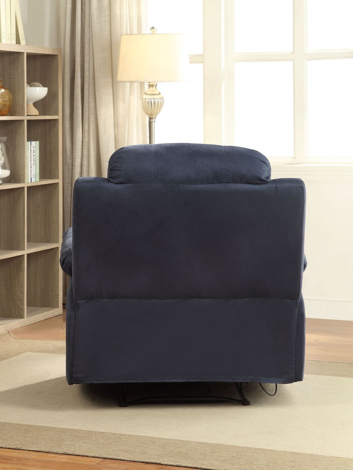 Parklon Recliner (Motion) in Blue Microfiber