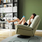 smart multifunction recliner chair electric green