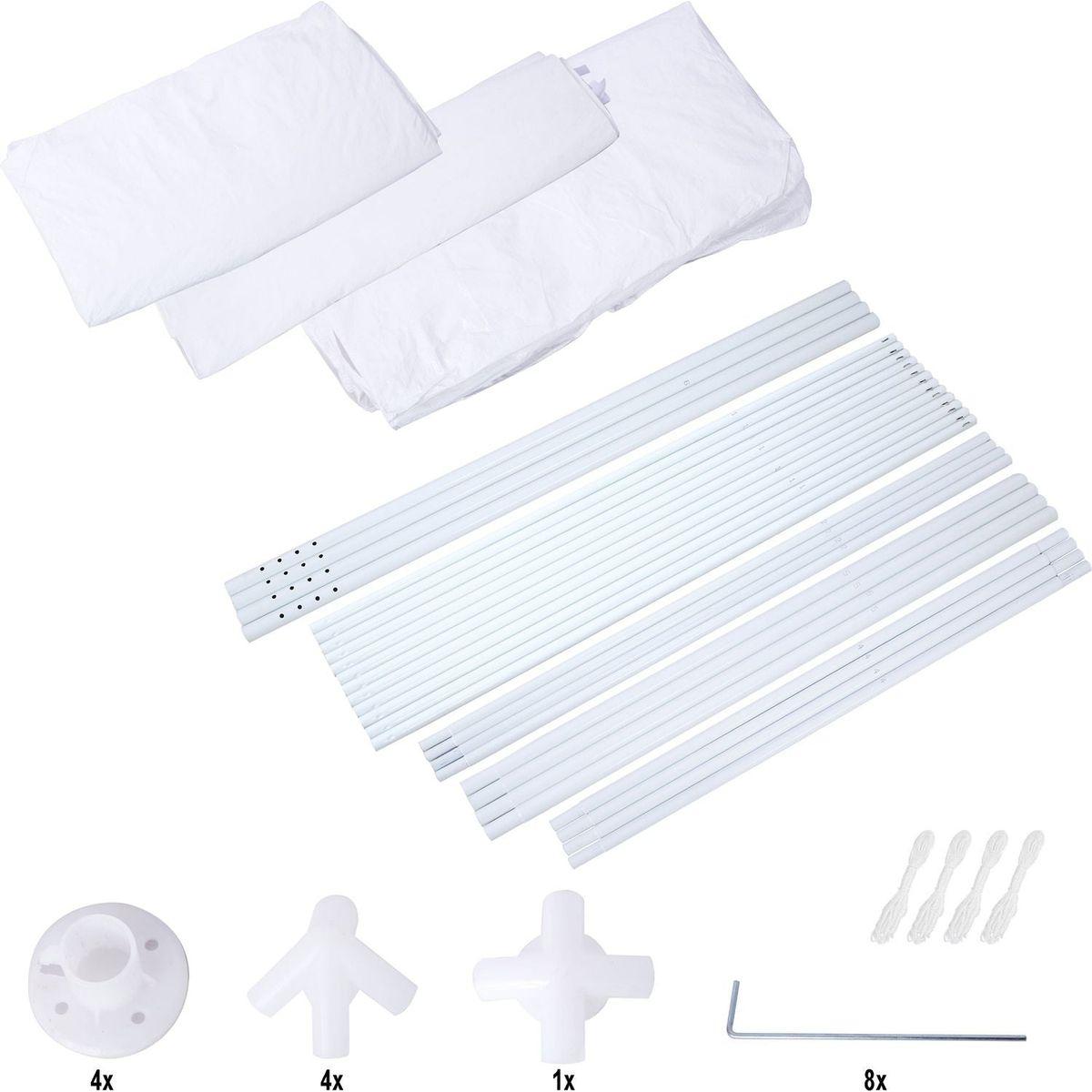 10'x10' Party Tent Outdoor Heavy Duty Gazebo Wedding Canopy + 4 Removable Walls