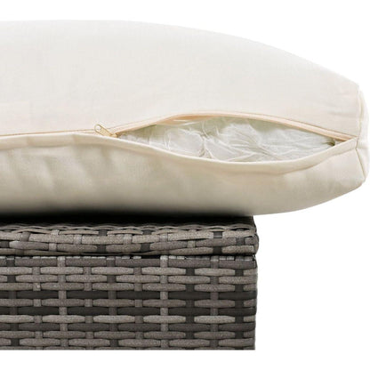 U-shaped multi-person outdoor sofa set, suitable for gardens, backyards, and balconies.