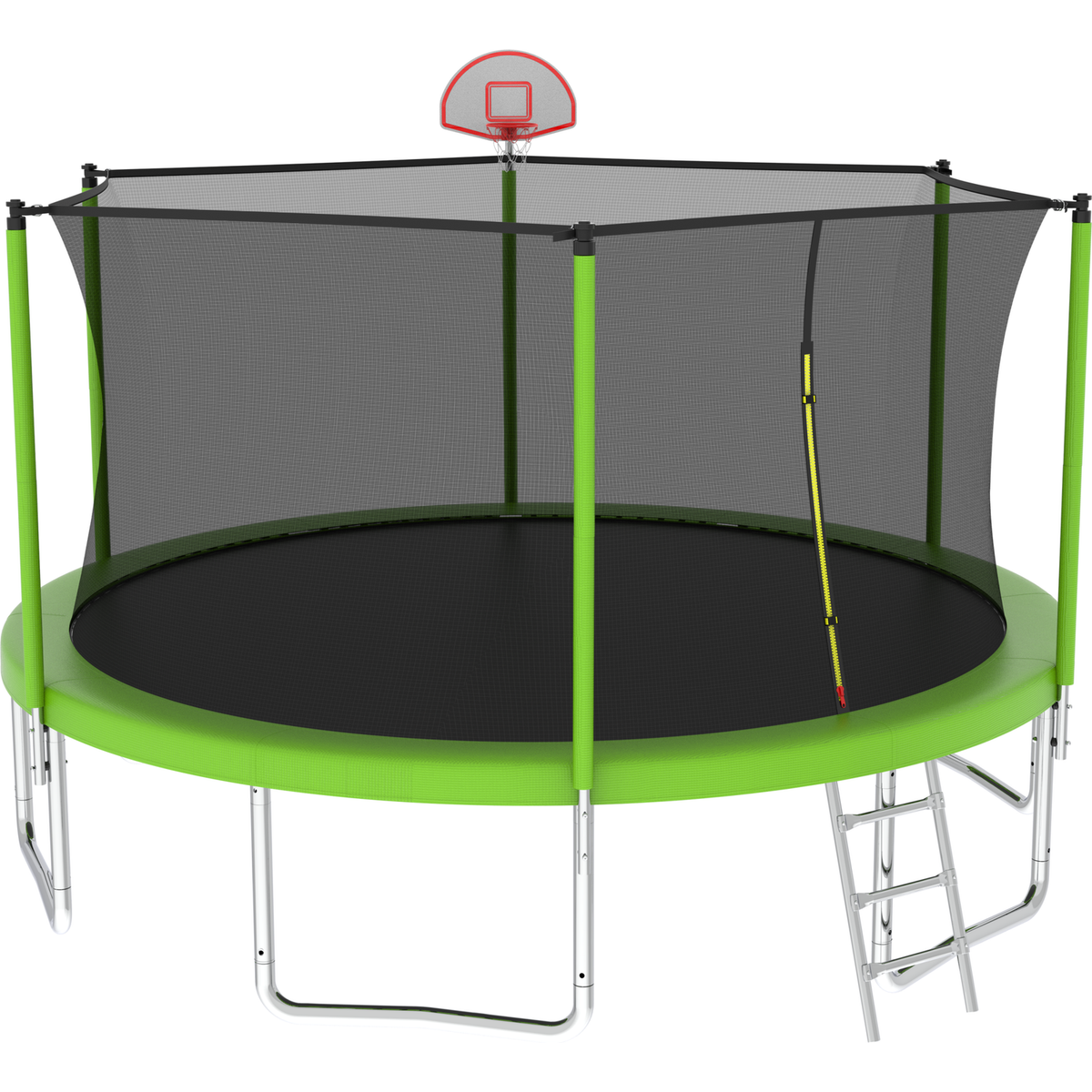 14FT for Kids Children with Safety Enclosure Net Outdoor Backyards Large Recreational Trampoline