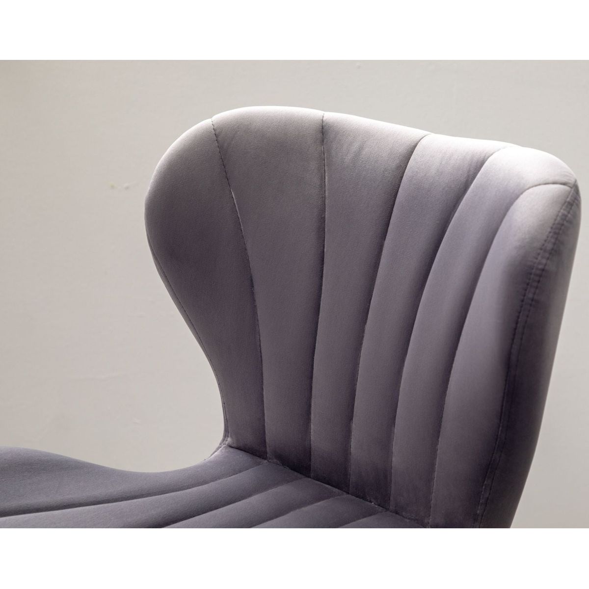Ellston Upholstered Adjustable Swivel Barstools in Gray, Set of 2