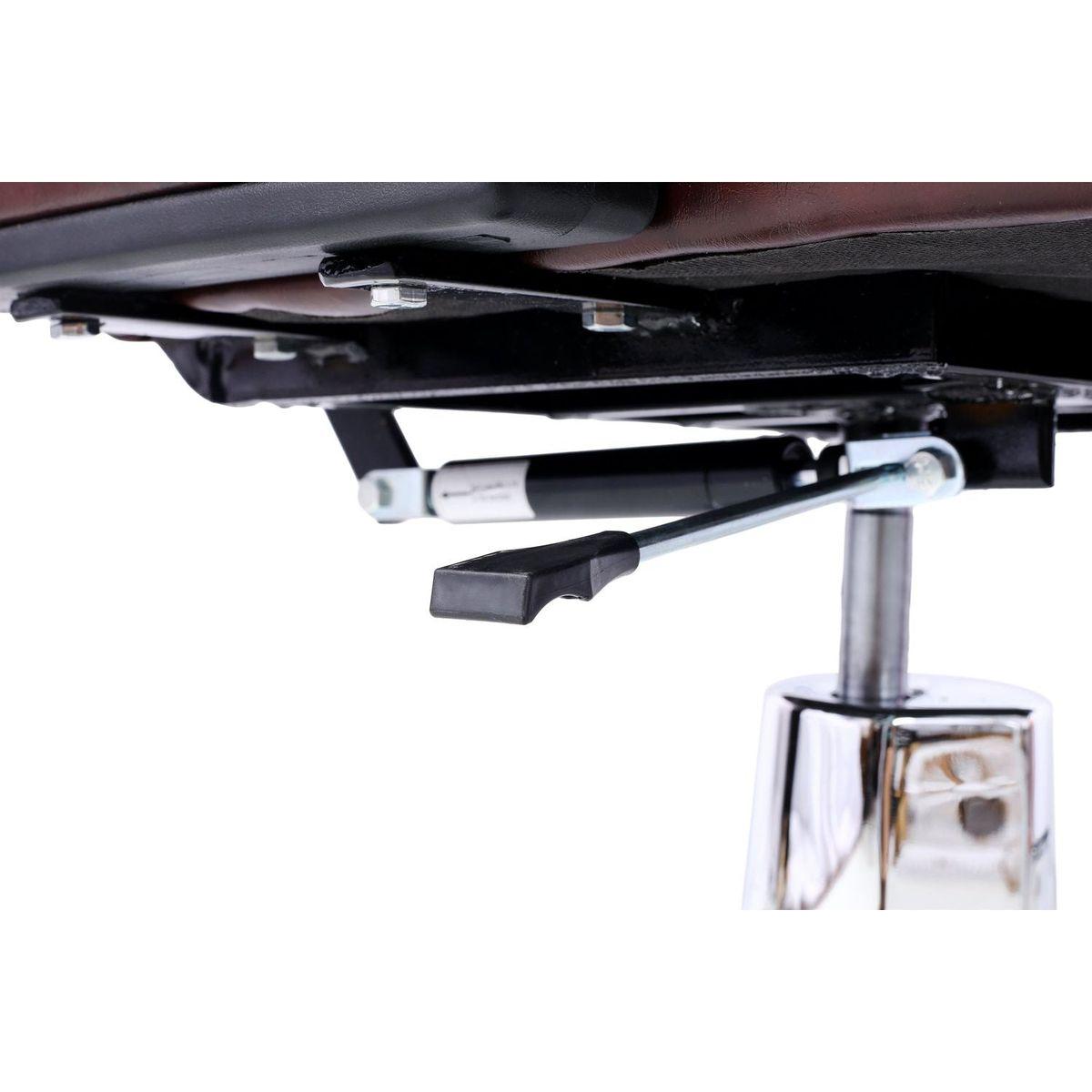 Artist hand Hair Stylist All Purpose Barber Chair for Barbershop Salon Chair,Heavy Duty Hydraulic Barber Chair Spa Furniture Shampoo Reclining Extra Wider Seat Beauty Hair Salon Equipment, brown