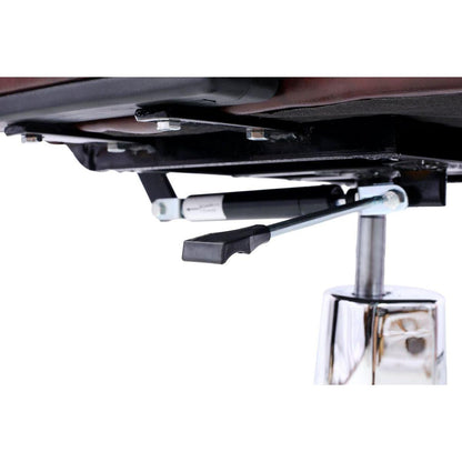 Artist hand Hair Stylist All Purpose Barber Chair for Barbershop Salon Chair,Heavy Duty Hydraulic Barber Chair Spa Furniture Shampoo Reclining Extra Wider Seat Beauty Hair Salon Equipment, brown