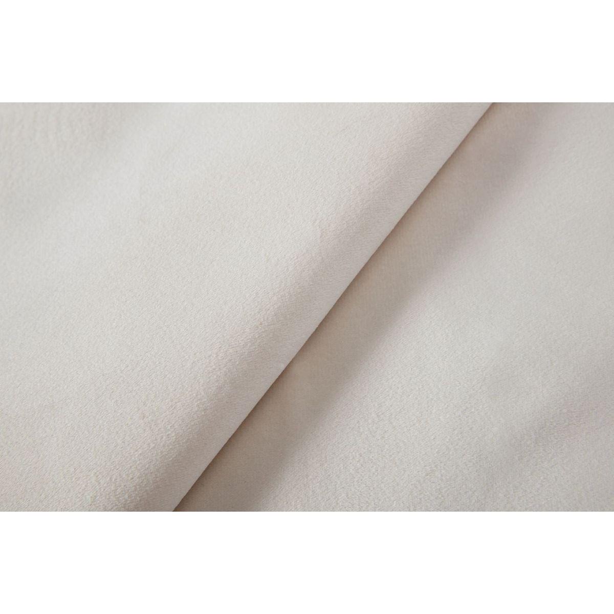 Upholstered King Bed / 54" High Headboard / Traditional Hand Buttoned Tufting / Nailhead Trim Wingback / No Box Spring Needed / Easy Assembly / Ivory Velvet