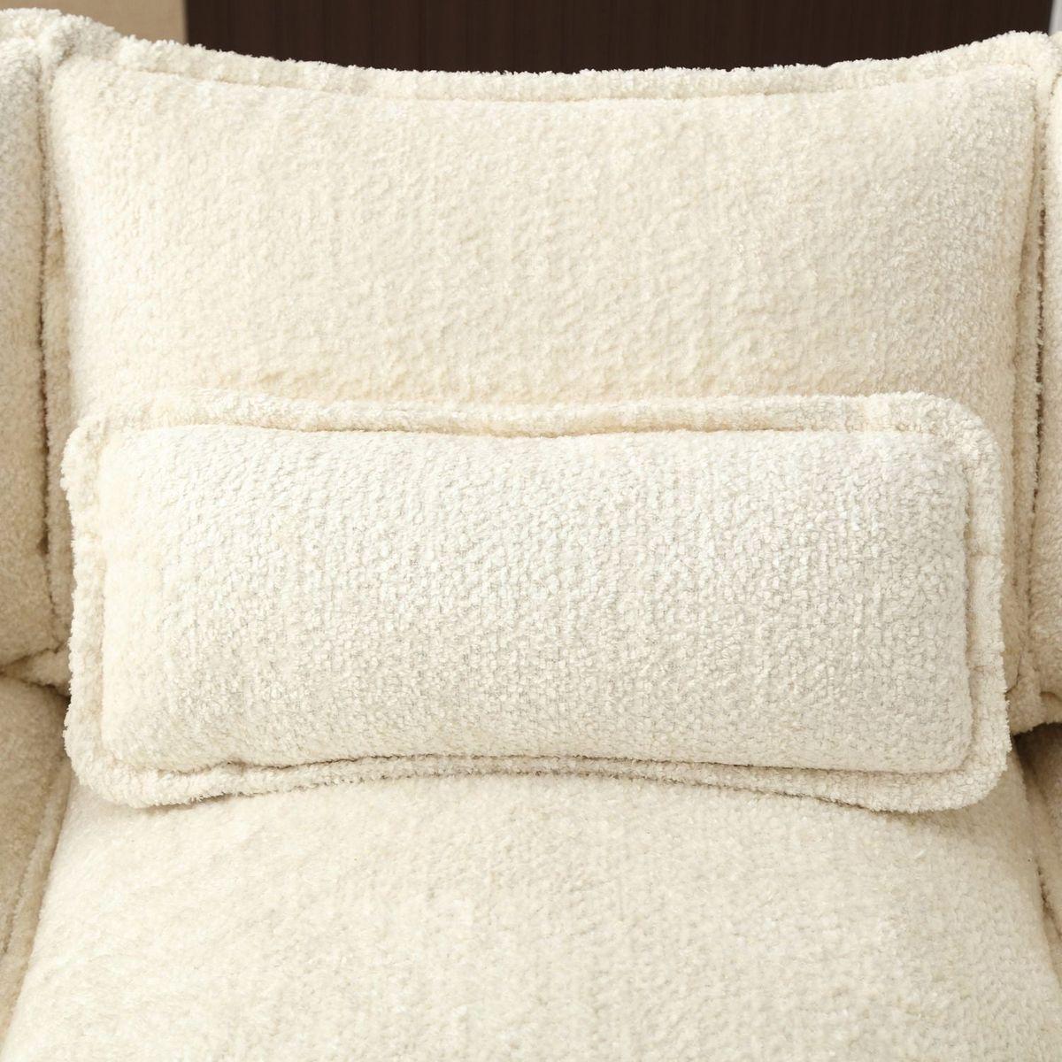 Modern Large chenille Fabric U-Shape Sectional Sofa