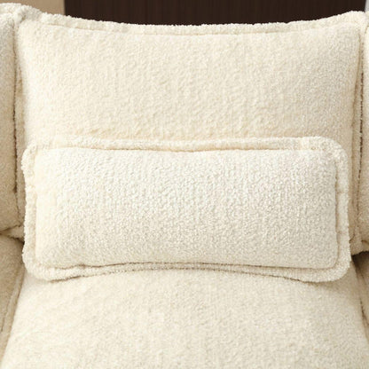 Modern Large chenille Fabric U-Shape Sectional Sofa