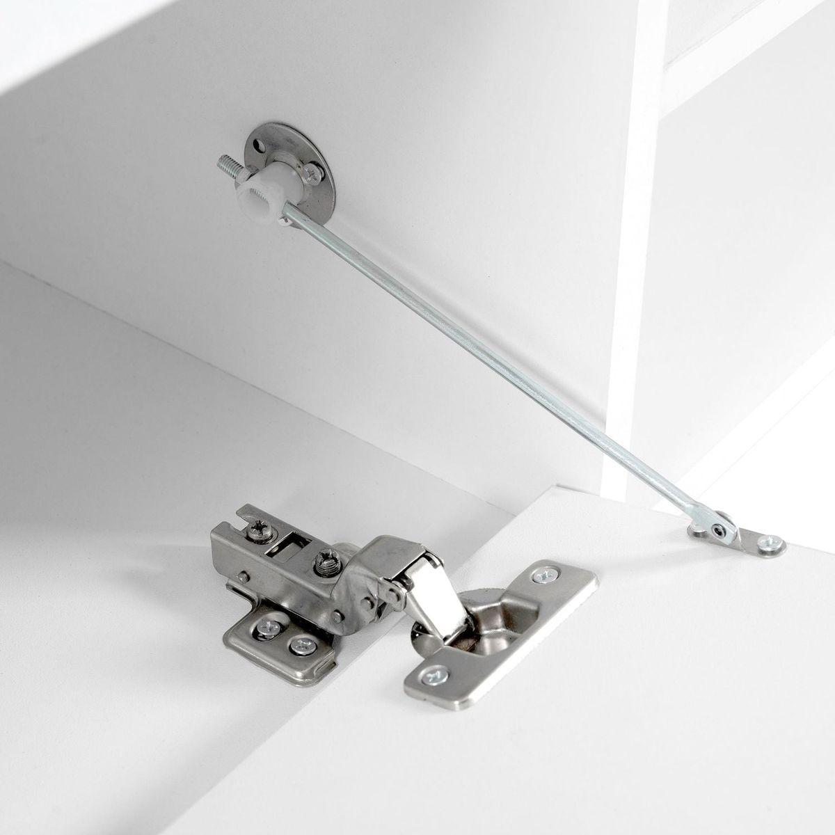 Modern APP Controlled LED TV Stand for TVs Up to 105", Faux Marble Tabletop Media Console with Tempered Glass Doors, Entertainment Center with 2 Drawers & Cabinets for Living Room, White