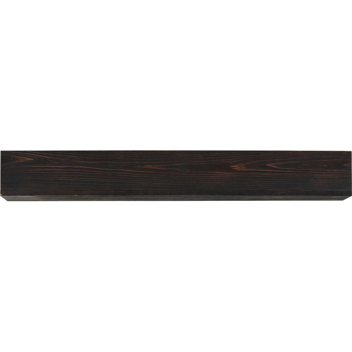 72" Rustic Wood Fireplace Mantel,Wall-Mounted & Floating Shelf for Home Decor