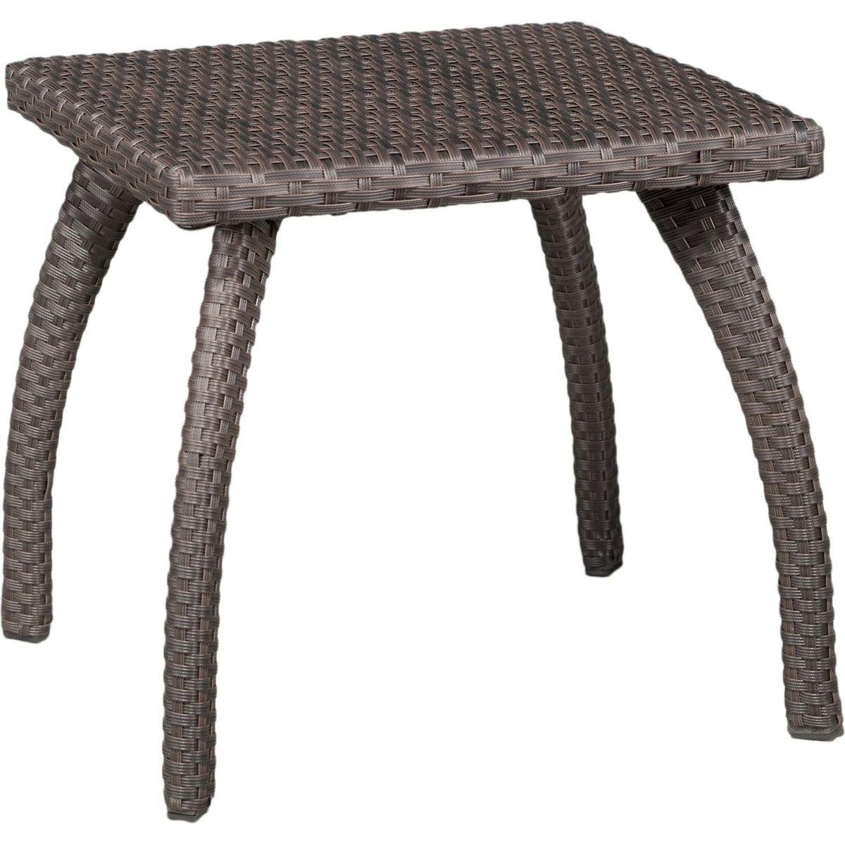 HONOLULU BROWN SIDE TABLE