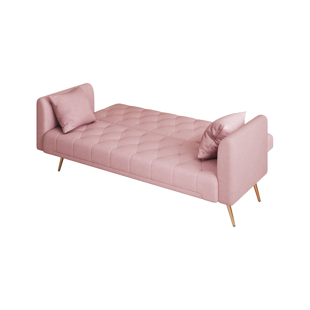 71" Convertible Double Folding Living Room Sofa Bed
