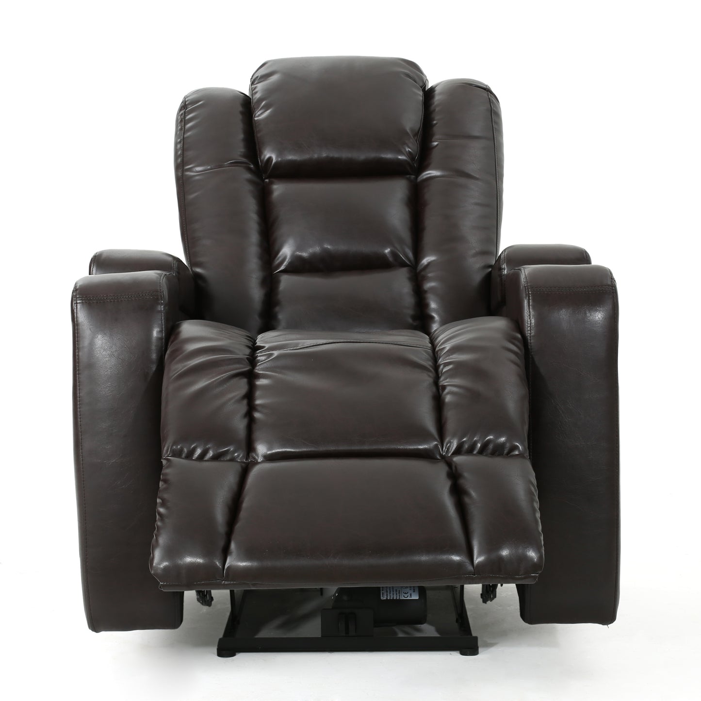 33" Wide Power Standard Recliner Chair with Arm Storage with USB