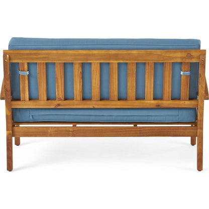 LOVE SEAT + COFFEE TABLE