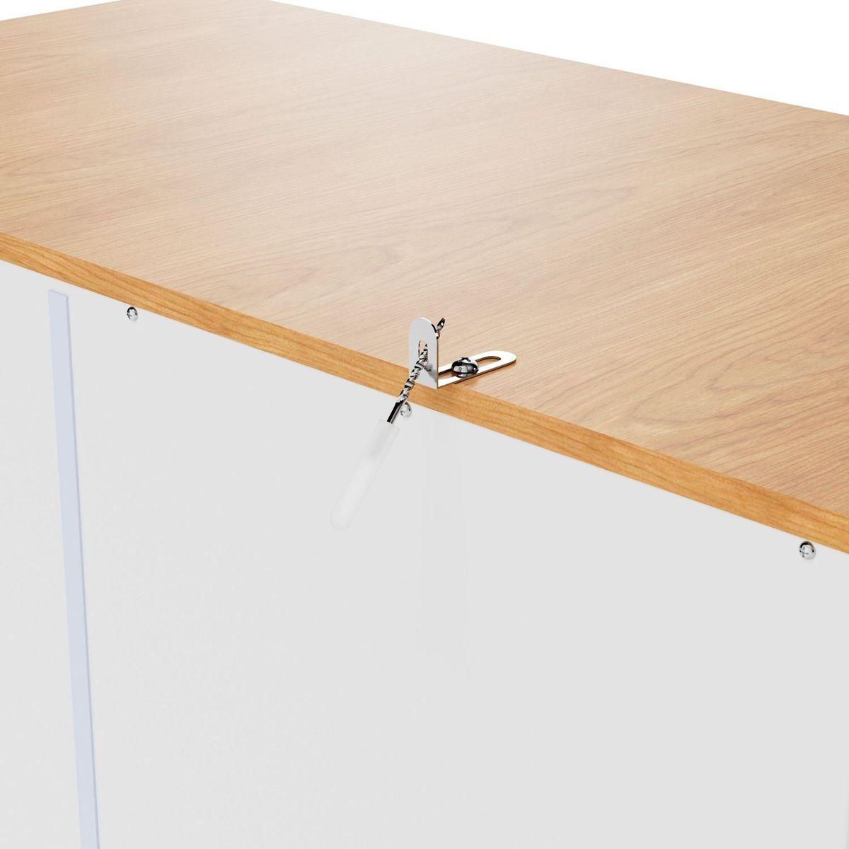 [Assembly Video Provided]40.2x20x71.3inch High Freestanding Kitchen Pantry Large Cupboard Storage Cabinet with 2 Drawers, 2 Adjustable Shelves, 8 Door Shelves for Kitchen, Dining Room,White