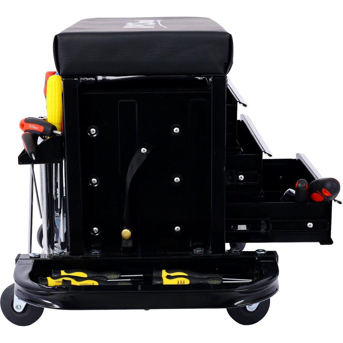 Pound Capacity Garage Glider Rolling Tool Chest Seat