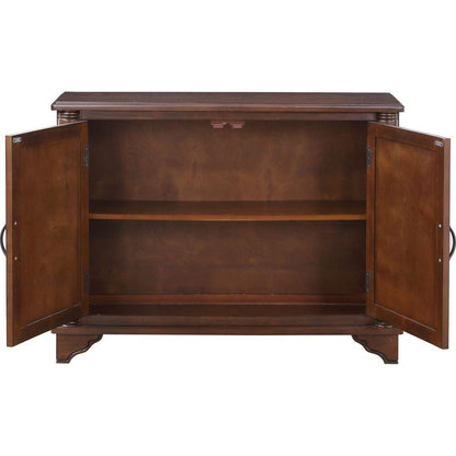 40" Console Table with Storage Shelf, Retro Entryway Table with Adjustable Storage Shelf, Sofa Couch Table for Hallway, Entry Way, Living Room, Foyer, Light Espresso