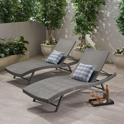 KAUAI PE WICKER CHAISE