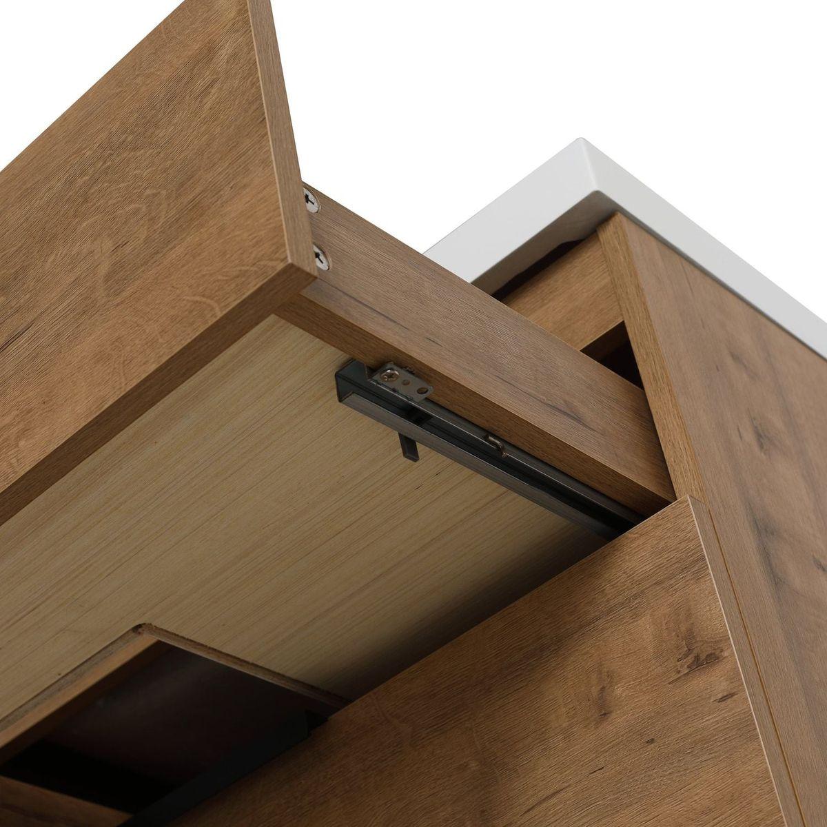30 Inch Bathroom Vanity With Top(GGRB3020MOWH)