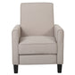 Recliner Push Back Chair for Elegant Home Decor Beige