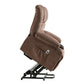 Power Lift Recliner Chair Recliners for Elderly with Heat and Massage Recliner Chair for Living Room with Infinite Position and Side Pocket,USB Charge Port.BROWN