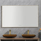 60x 36Inch LED Mirror Bathroom Vanity Mirror with Back Light, Wall Mount Anti-Fog Memory Large Adjustable Vanity Mirror