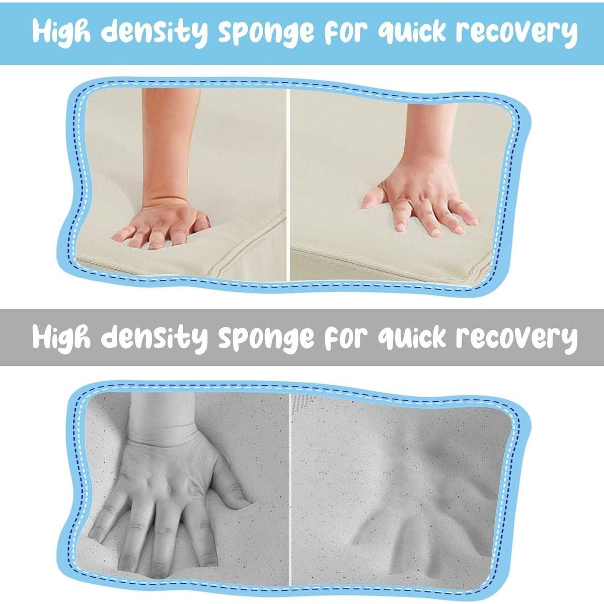 Soft Climb and Crawl Foam Playset 6 in 1, Soft Play Equipment Climb and Crawl Playground for Kids,Kids Crawling and Climbing Indoor Active Play Structure