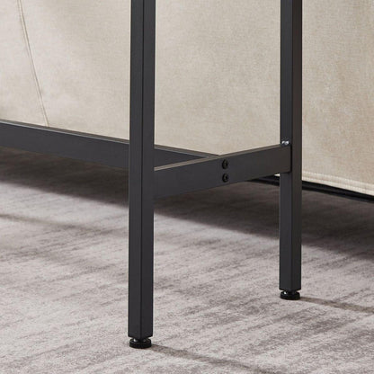 Bar Table Set with 2 Bar stools PU Soft seat with backrest, Rustic Brown, 43.31" L x 15.75" W x 35.43" H.