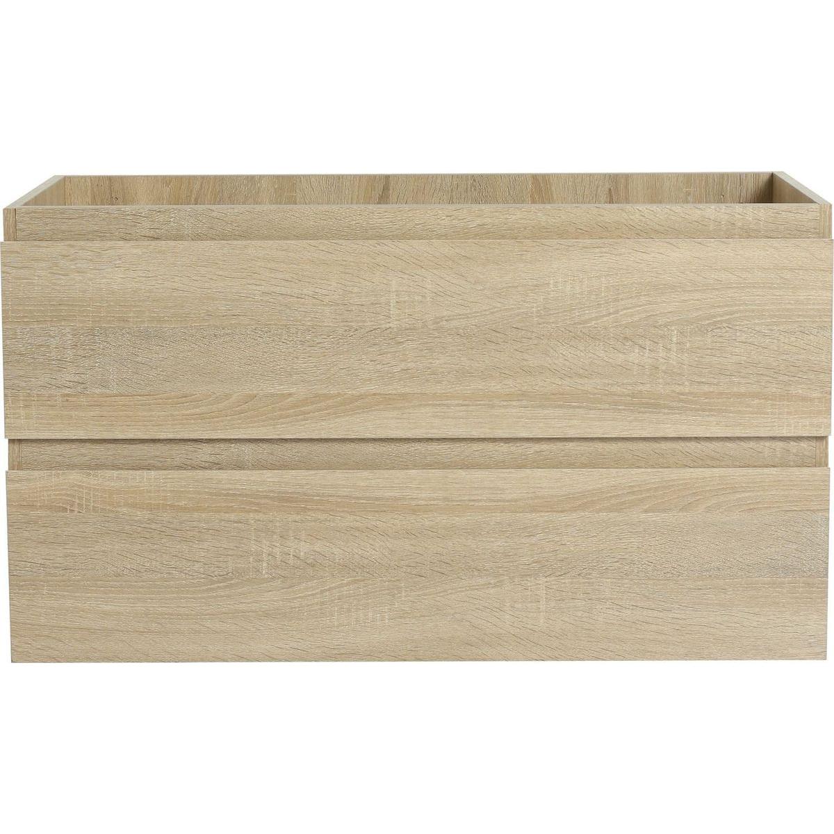 36" Wall-Mounted Bathroom Vanity (Only the Cabinet Body)2