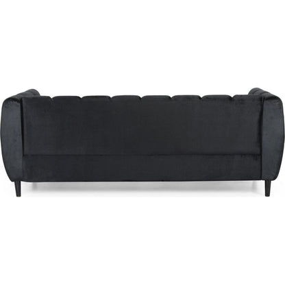 Miranda Velvet 3-Seater Sofa