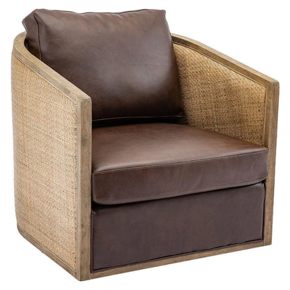 Swivel Barrel Chair, Comfy Round Accent Sofa Chair for Living Room, 360 Degree Swivel Barrel Club Chair, Leisure Arm Chair for Nursery, Hotel, Bedroom, Office, Lounge