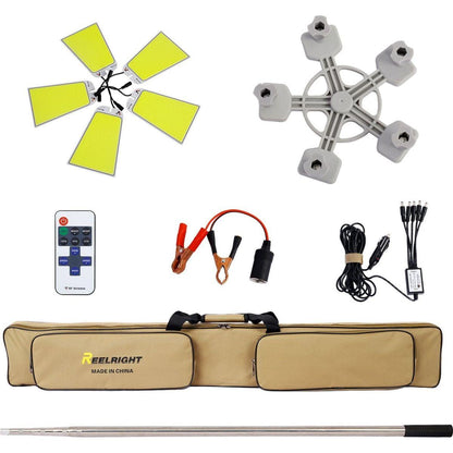 15000lm LED Telescopic Camping Lights Portable Outdoor Camping Light Telescoping Pole Fishing Light at Night Flood Light Super Bright Emergency Light Backyard Lighting