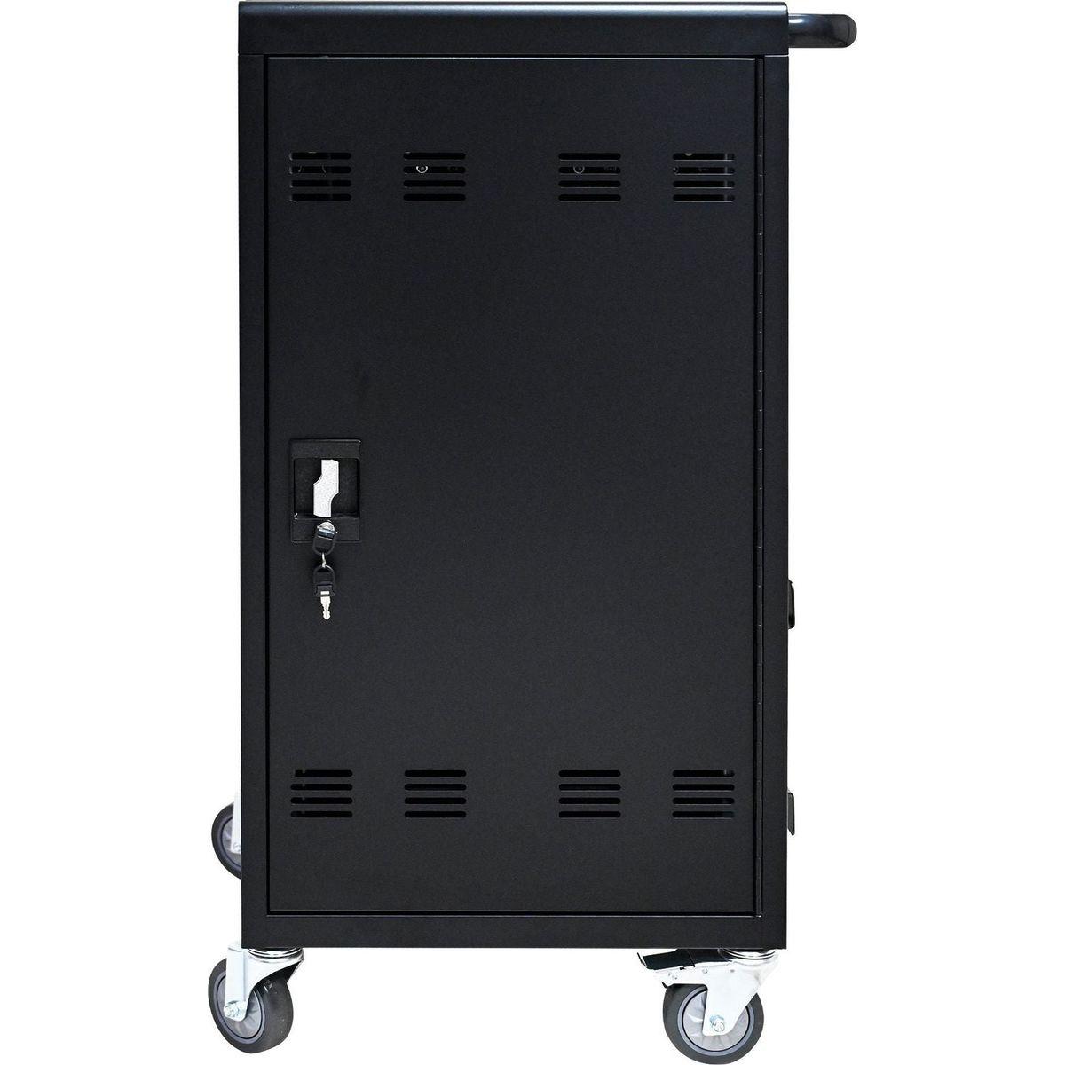 Mobile Charging Cart and Cabinet for Tablets Laptops 45-Device