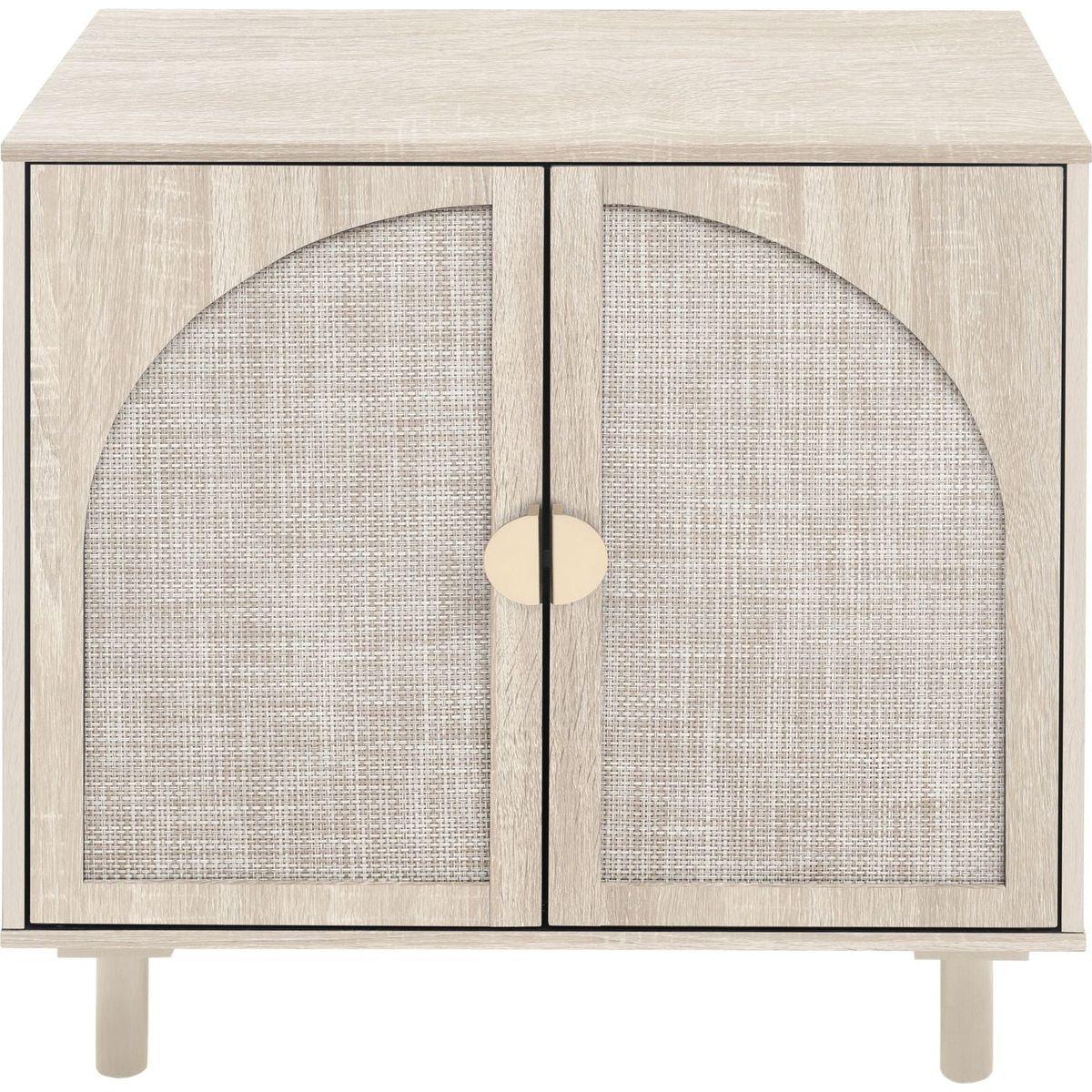 2 door cabinet, Suitable for Bedroom, Living Room, Study