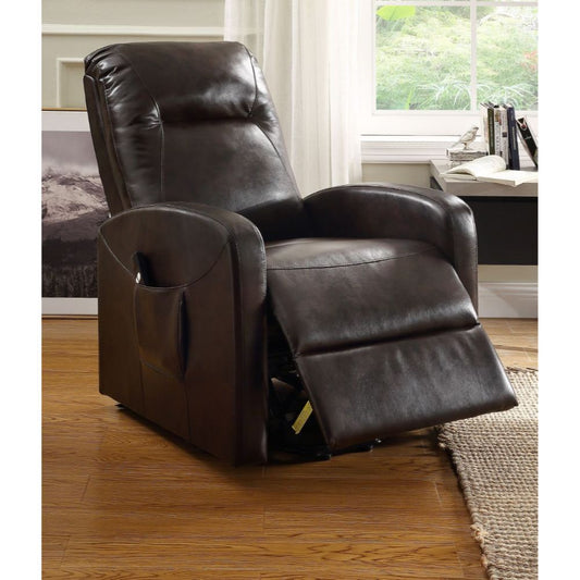 Kasia Recliner w/Power Lift, Espresso PU