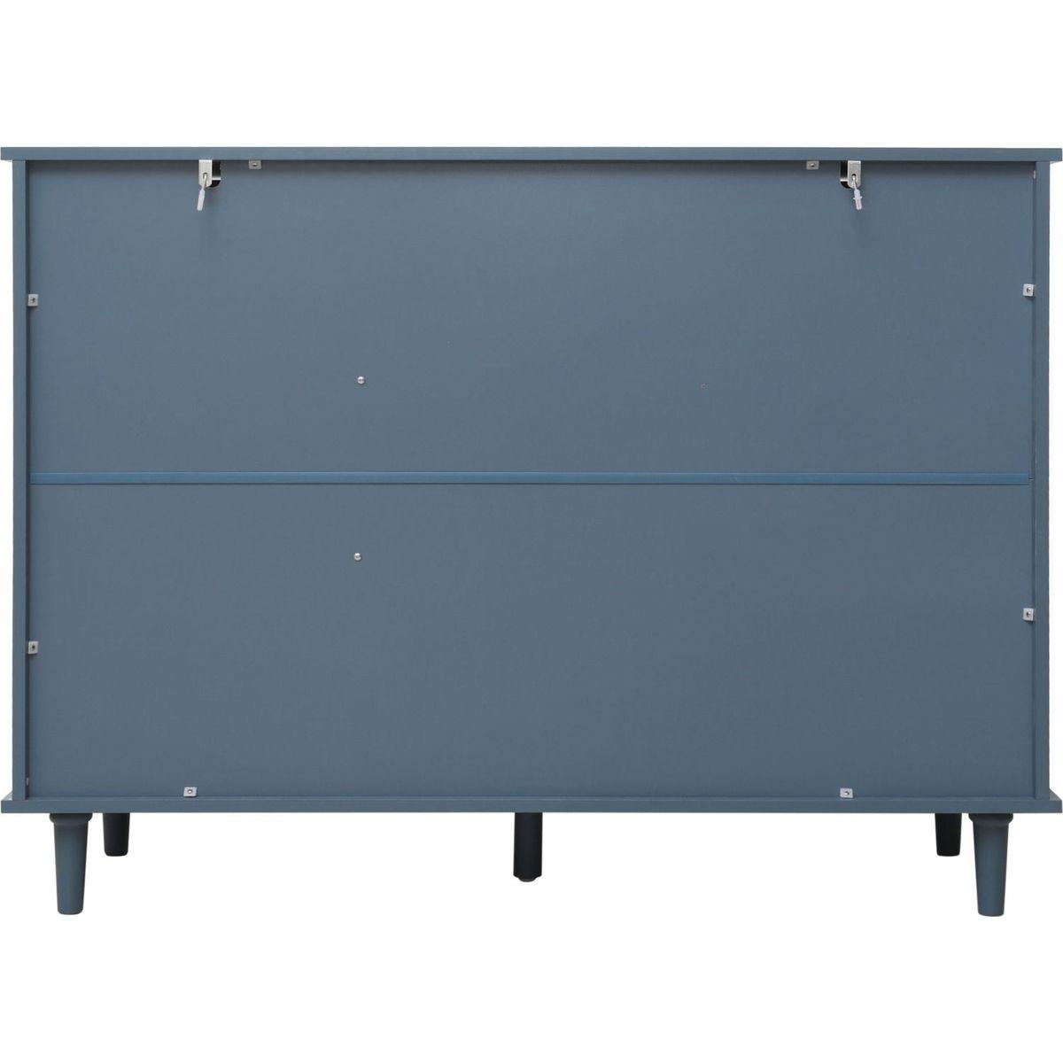 3 Door 3 Drawer Cabinet, American Furniture, Suitable for Bedroom, Living Room, Study - Streamdale Furniture