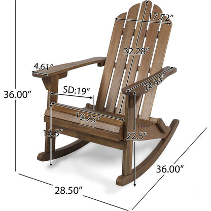 HOLLYWOOD ADIRONDACK ROCKING CHAIR