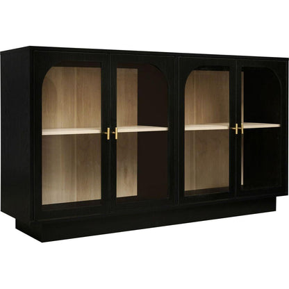 Storage Cabinet with Acrylic Door for Living Room, Dining Room, Study