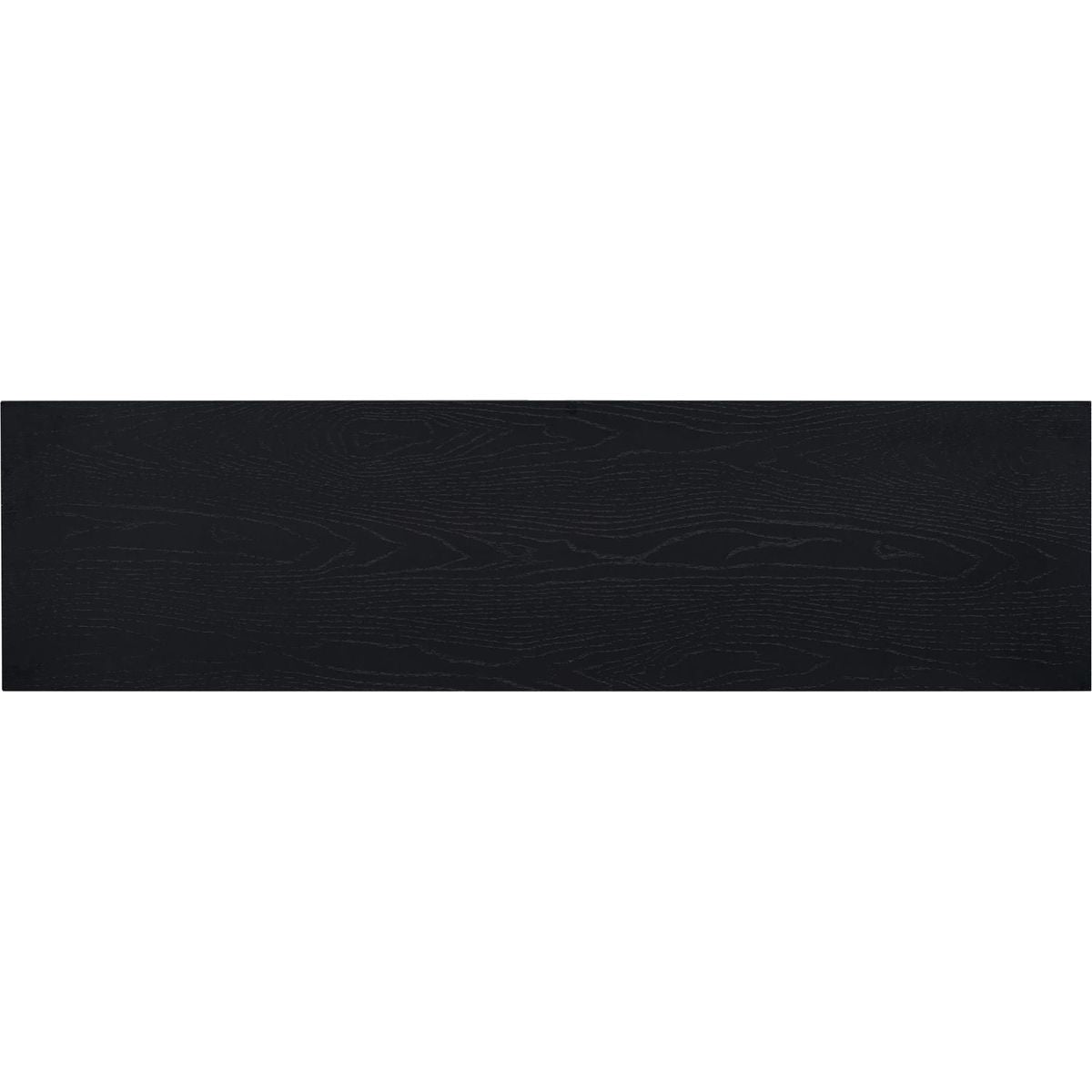 Retro Sideboard door with Circular Groove Design Round Metal Door Handle for Entrance, Dining Room, Living Room (Black)