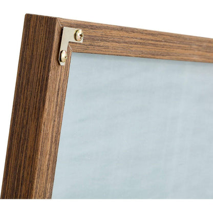 4rd generation packaging upgrade brown solid wood frame full body mirror, dressing mirror, decorative mirror, clothing store, floor standing mirror.