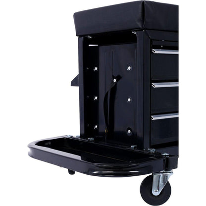 Pound Capacity Garage Glider Rolling Tool Chest Seat