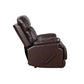 Prague Genuine Top Grain Leather Mannual Recliner