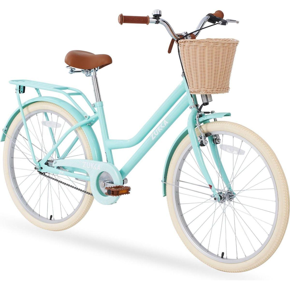 Steel Frame,Multiple Colors, for 10+Years Old Girls Bike,24 inch wheel