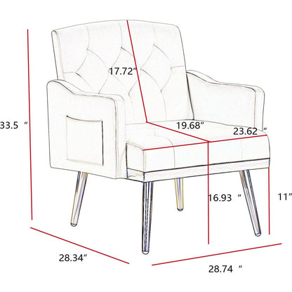PINK velvet armchair with metal legs