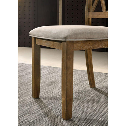 Windvale Fabric Upholstered Dining Chair Set of 2